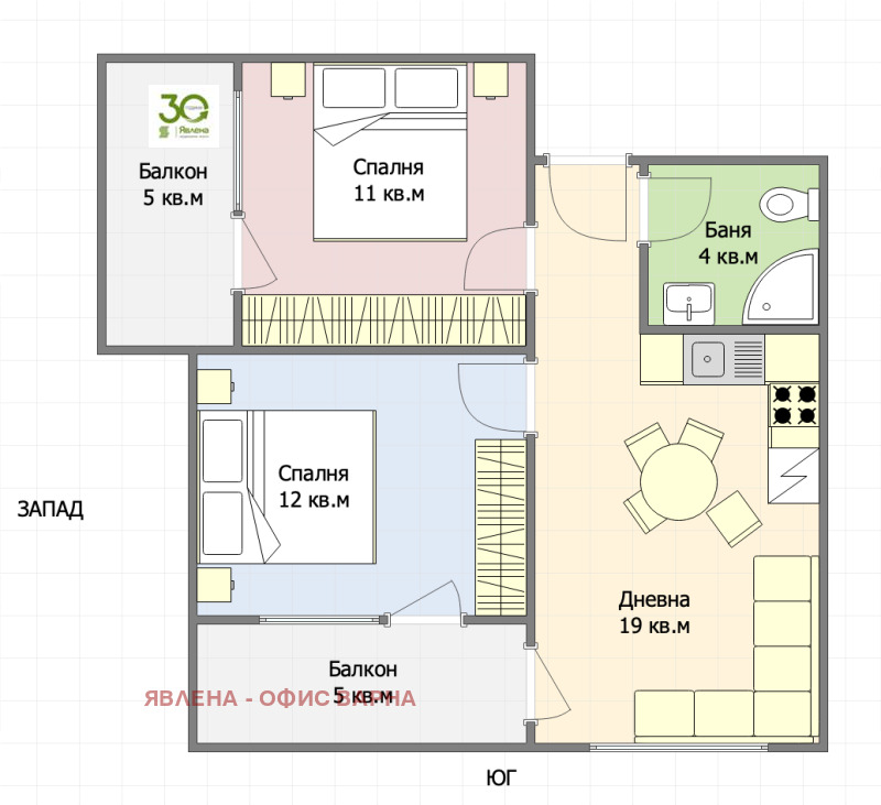 Eladó  2 hálószobás Varna , Briz , 80 négyzetméter | 73700840 - kép [3]
