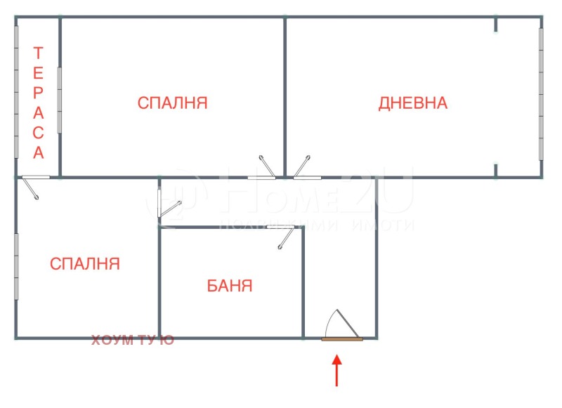 Продава 2-СТАЕН, гр. София, Обеля 2, снимка 9 - Aпартаменти - 47879141