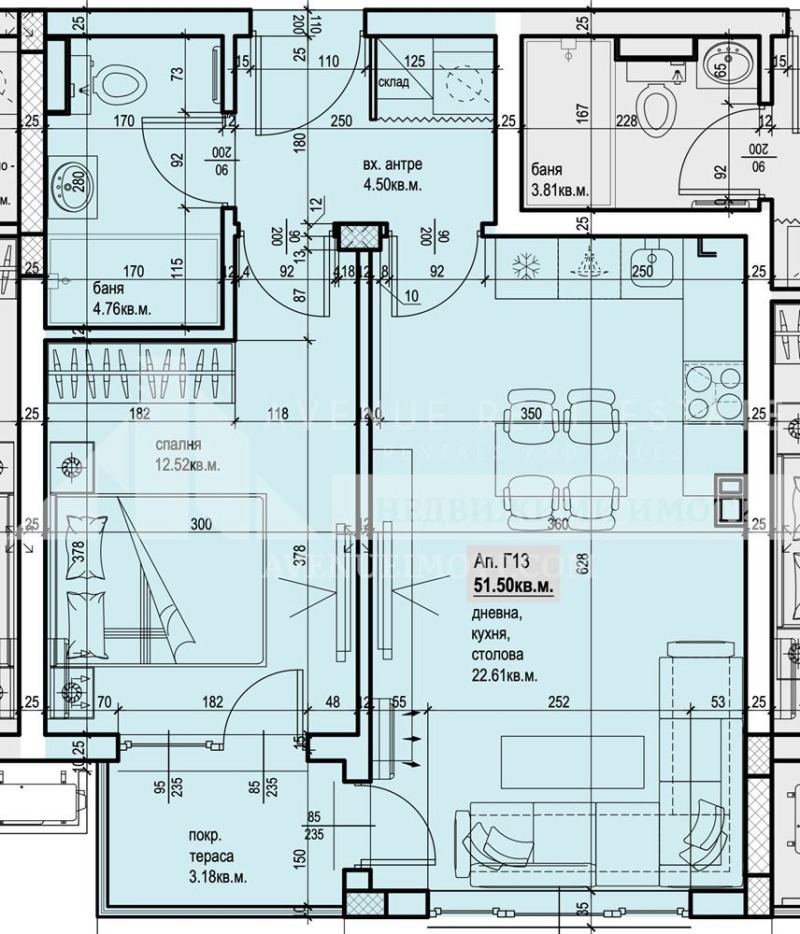 Продава 2-СТАЕН, гр. Пловдив, Южен, снимка 2 - Aпартаменти - 49218954