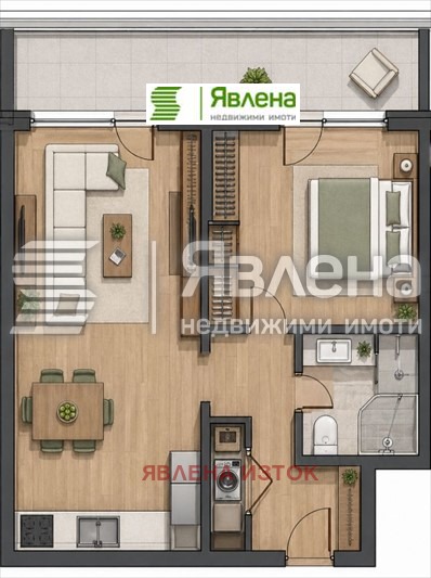 Продава 2-СТАЕН, гр. София, Кръстова вада, снимка 4 - Апартаменти - 54683651
