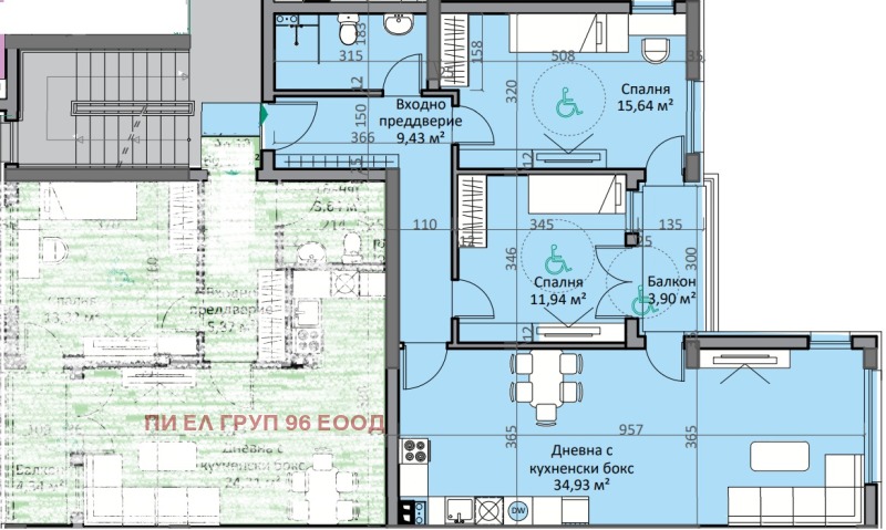 Продава  3-стаен, град София, Люлин 8 •  228 000 € • ID 84097388 — holmes.bg - [1] 