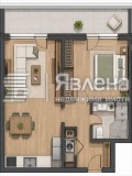 Продава 2-СТАЕН, град София, Кръстова вада • 229800 € / 449449.73 лв. • 18059377 4