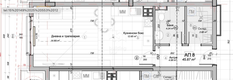 Продава 1-СТАЕН, гр. София, Слатина, снимка 5 - Апартаменти - 52823135