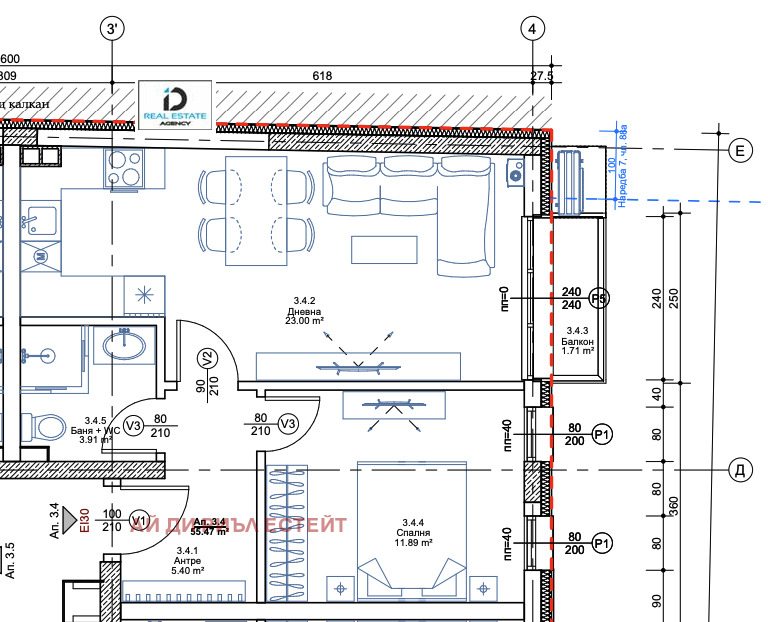 Na prodej  1 ložnice Sofia , Ovča kupel 1 , 69 m2 | 29850237 - obraz [2]