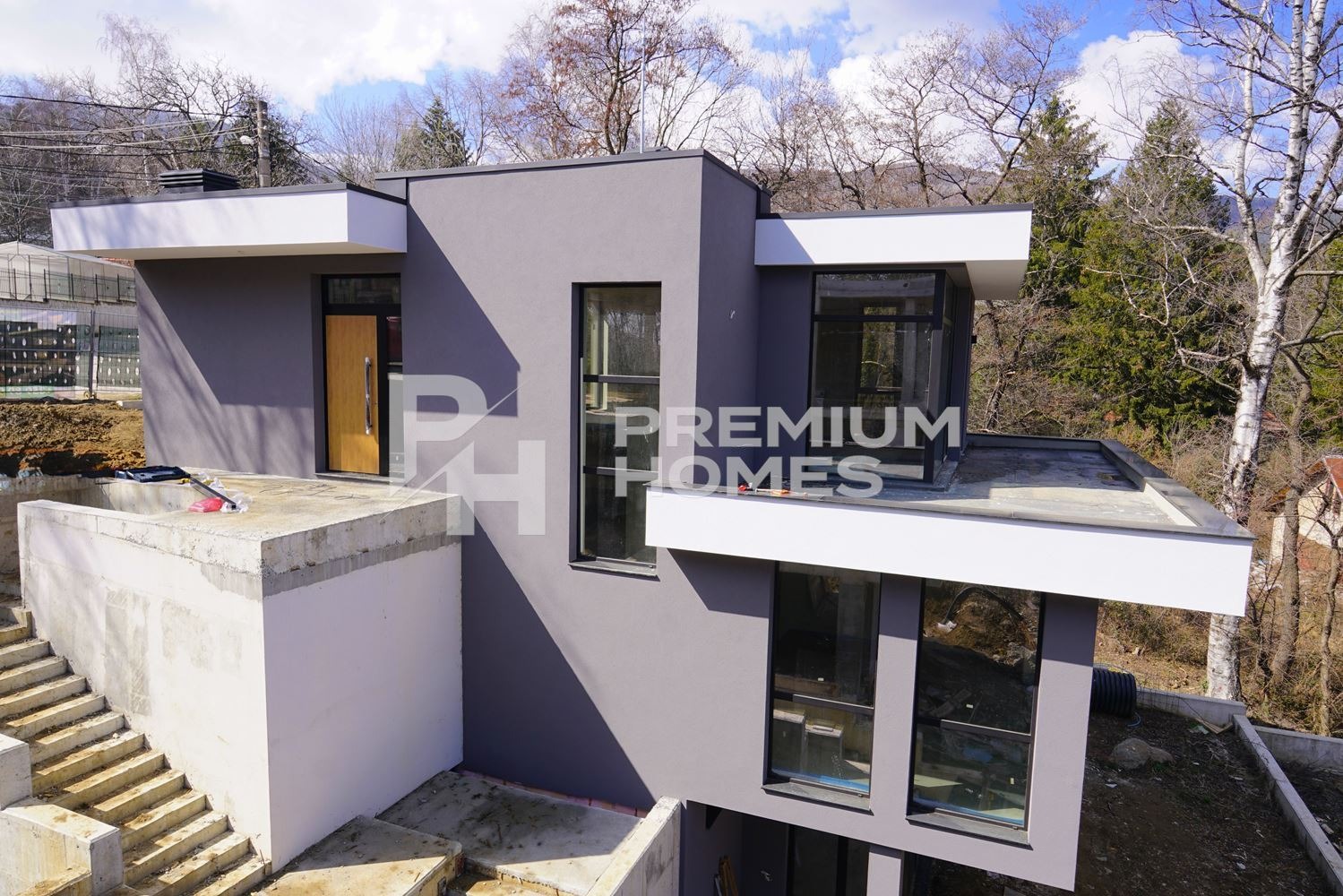 Продава КЪЩА, гр. София, с. Бистрица, снимка 2 - Къщи - 53956031