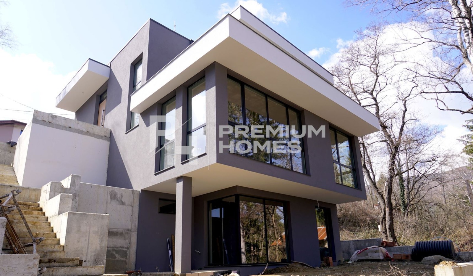 Продава КЪЩА, гр. София, с. Бистрица, снимка 2 - Къщи - 53956031