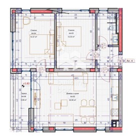 2 camere da letto Dragalevtsi, Sofia 4