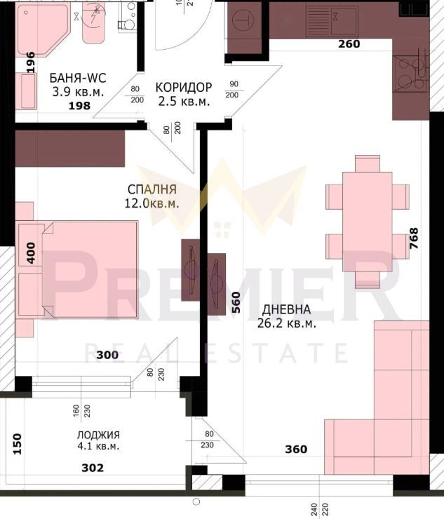 Продава 2-СТАЕН, гр. Варна, Кайсиева градина, снимка 3 - Апартаменти - 55172652