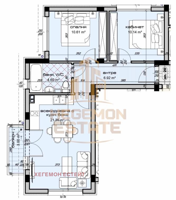 Продава 3-СТАЕН, гр. Варна, Виница, снимка 1 - Aпартаменти - 48308677