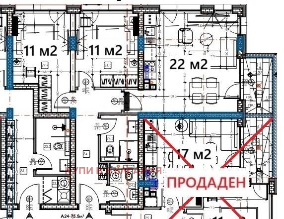 Продава  3-стаен град Варна , Изгрев , 89 кв.м | 22885909 - изображение [16]