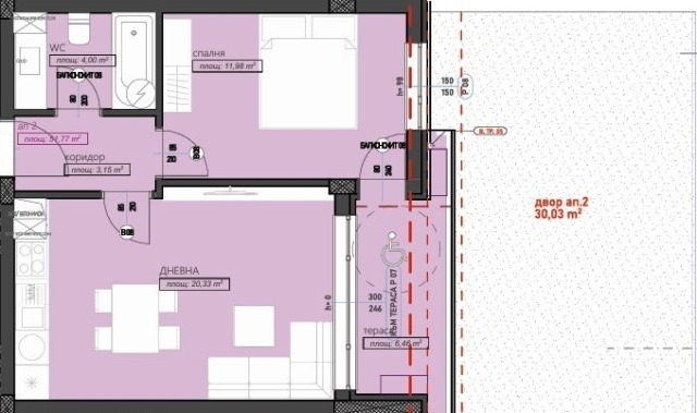 Προς πώληση  2 υπνοδωμάτια Σταρα Ζαγορα , Ζελεζνηκ - τσενταρ , 106 τ.μ | 86736613 - εικόνα [7]