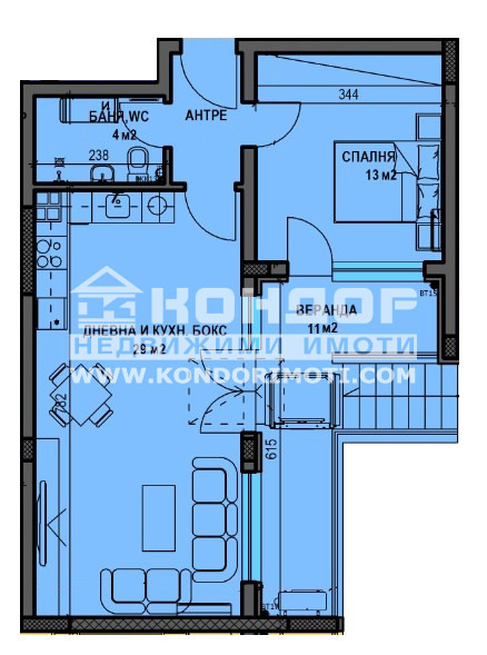 Zu verkaufen  1 Schlafzimmer Plowdiw , Wastanitscheski , 81 qm | 40849355 - Bild [5]