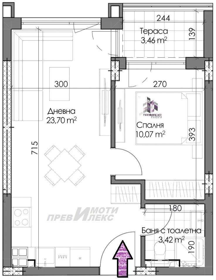 Продава 2-СТАЕН, гр. Пловдив, Кършияка