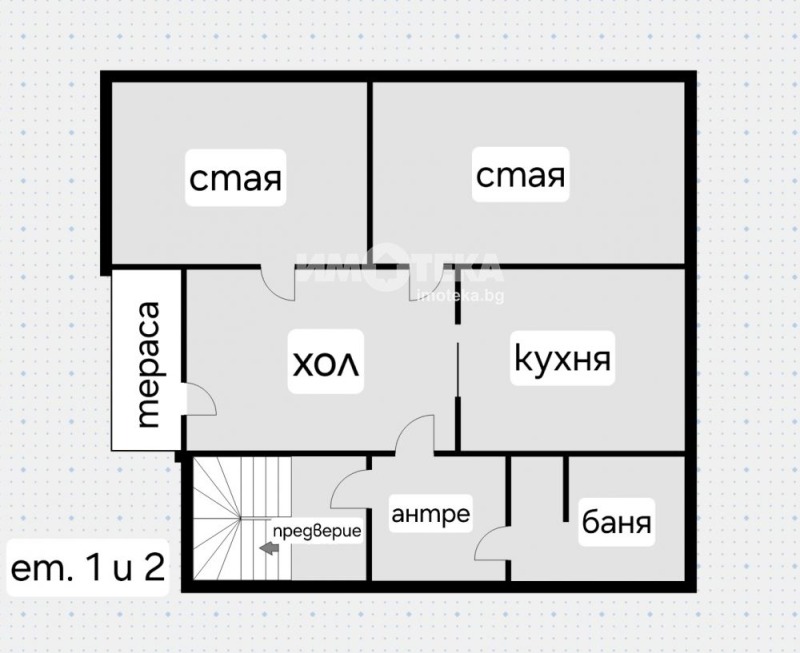 Продава КЪЩА, гр. София, Надежда 1, снимка 3 - Къщи - 47531615