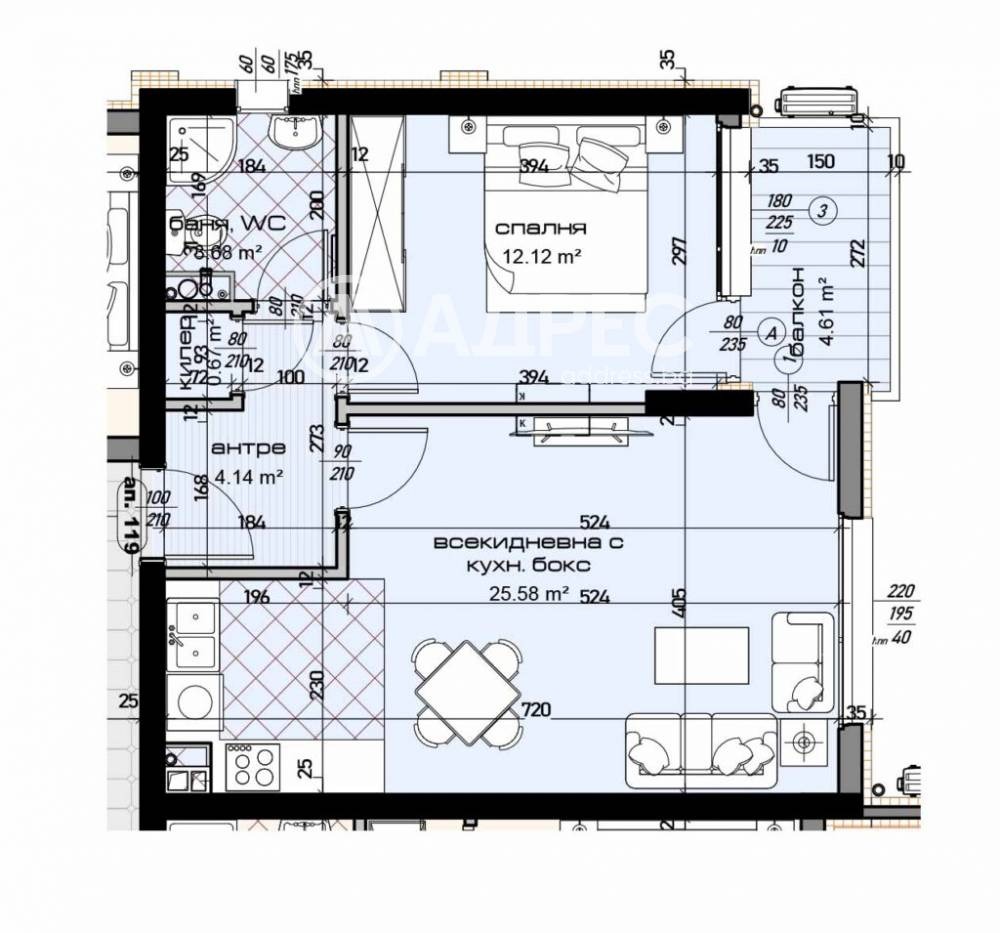 Продава 2-СТАЕН, гр. Варна, Младост 1, снимка 3 - Апартаменти - 55901650