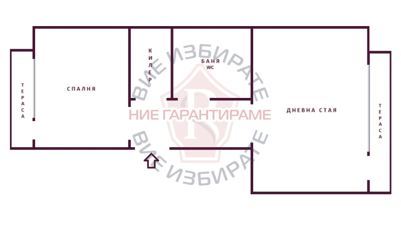 Продава 2-СТАЕН, гр. Варна, Гранд Мол, снимка 3 - Aпартаменти - 48638528