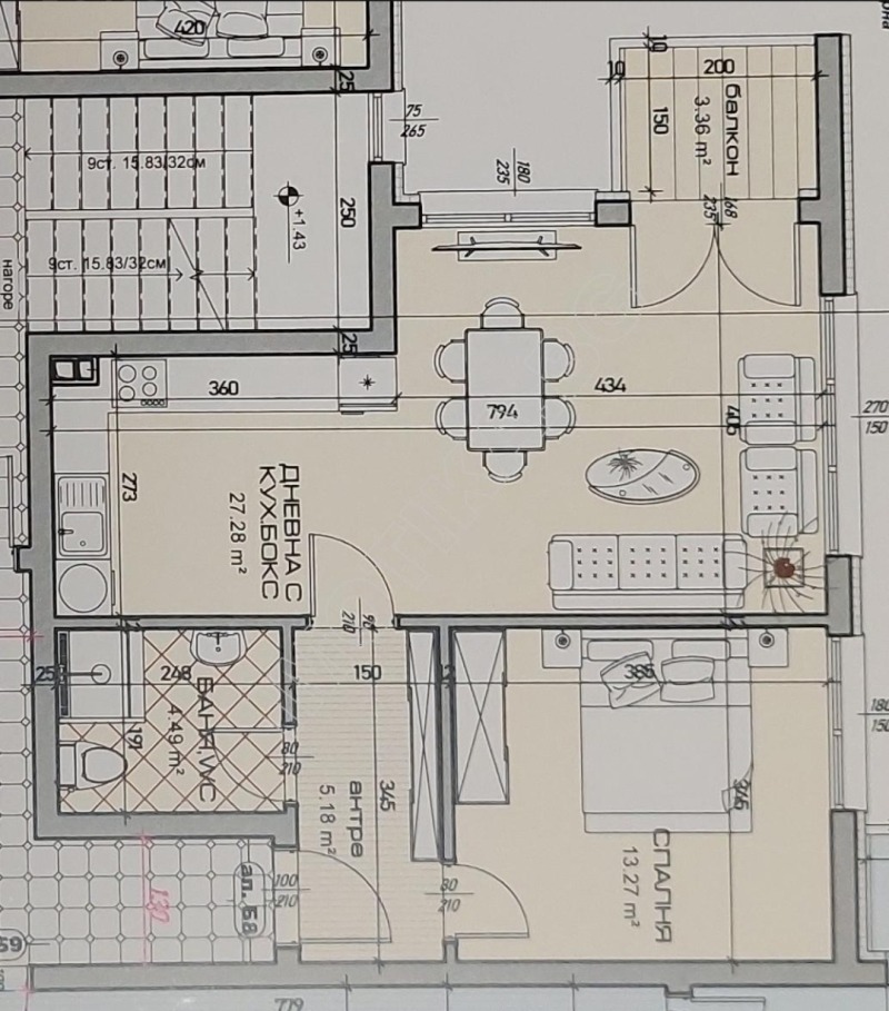De vânzare  1 dormitor Varna , Vinița , 72 mp | 71307911 - imagine [2]