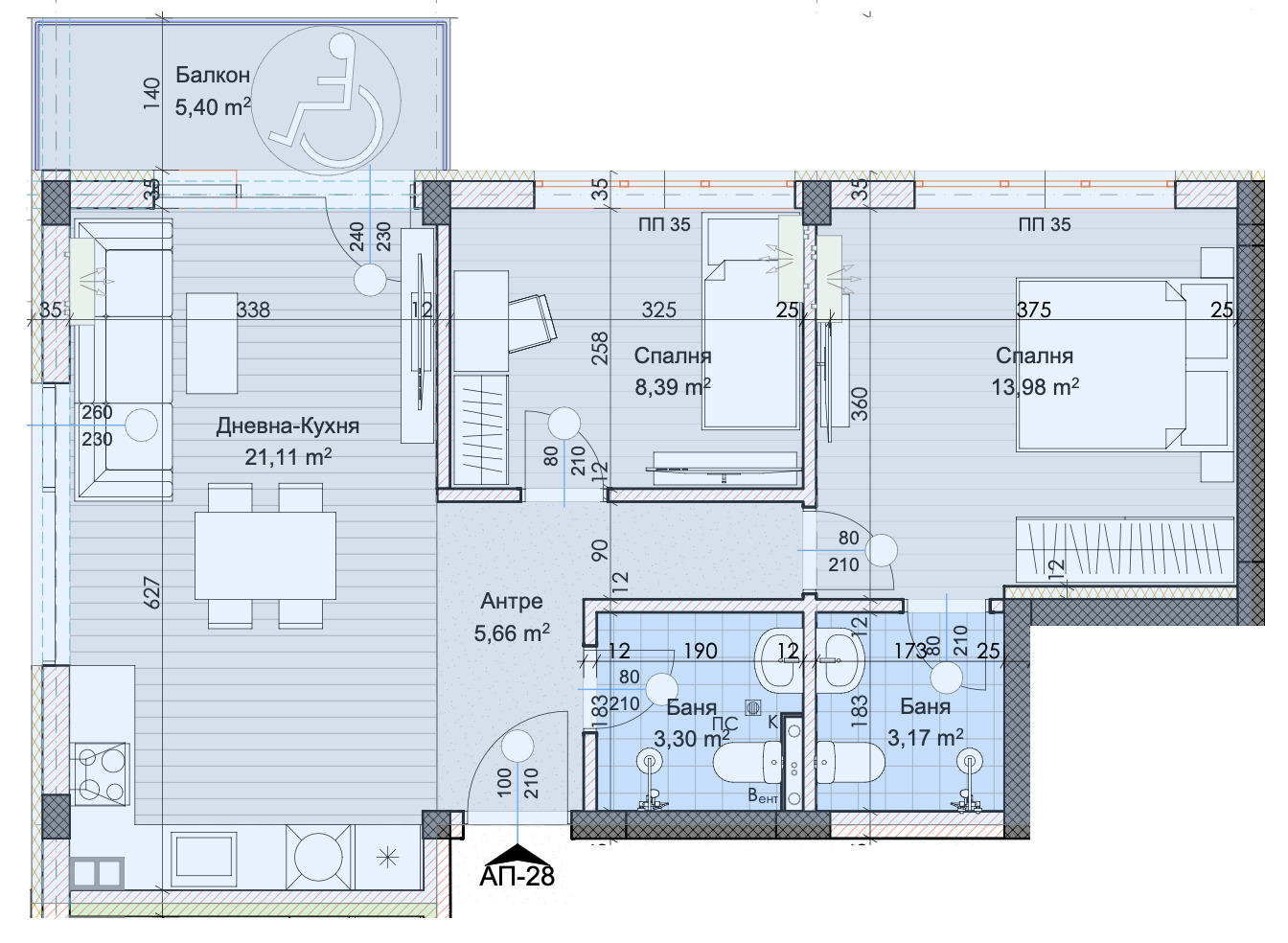 Продава 3-СТАЕН, гр. Пловдив, Остромила, снимка 2 - Апартаменти - 56680850