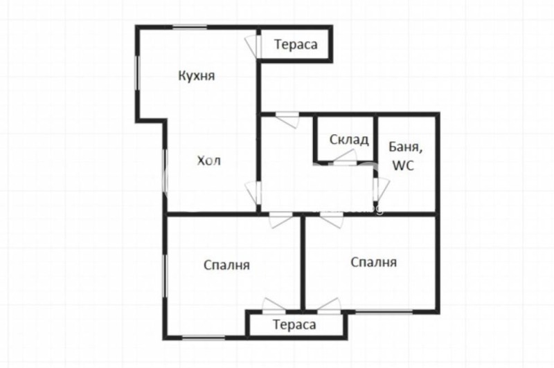 Продается  2 спальни Бургас , Възраждане , 82 кв.м | 66033526 - изображение [4]