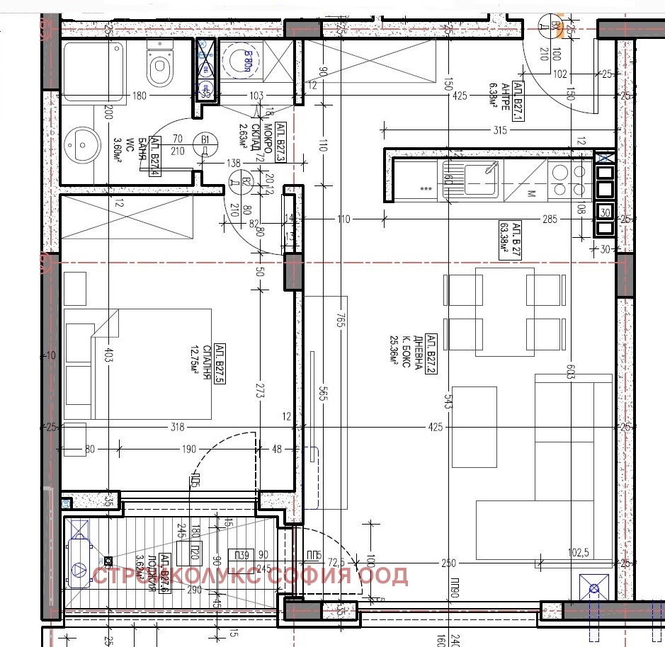 Продава 2-СТАЕН, гр. София, Младост 4, снимка 11 - Апартаменти - 54188327