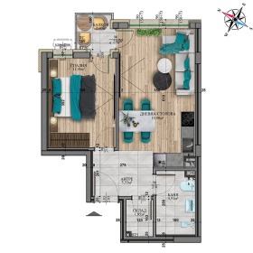 1 bedroom Karpuzitsa, Sofia 5