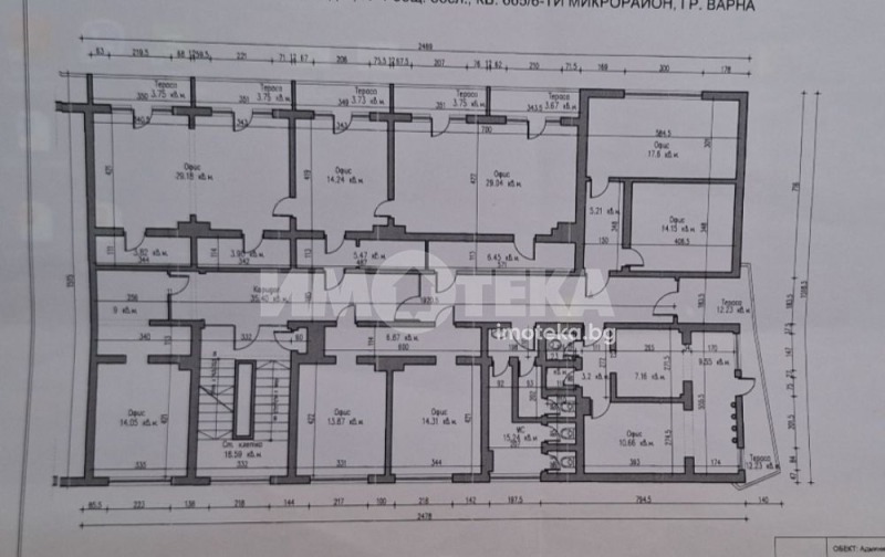 Продава ОФИС, гр. Варна, Завод Дружба, снимка 4 - Офиси - 52648747