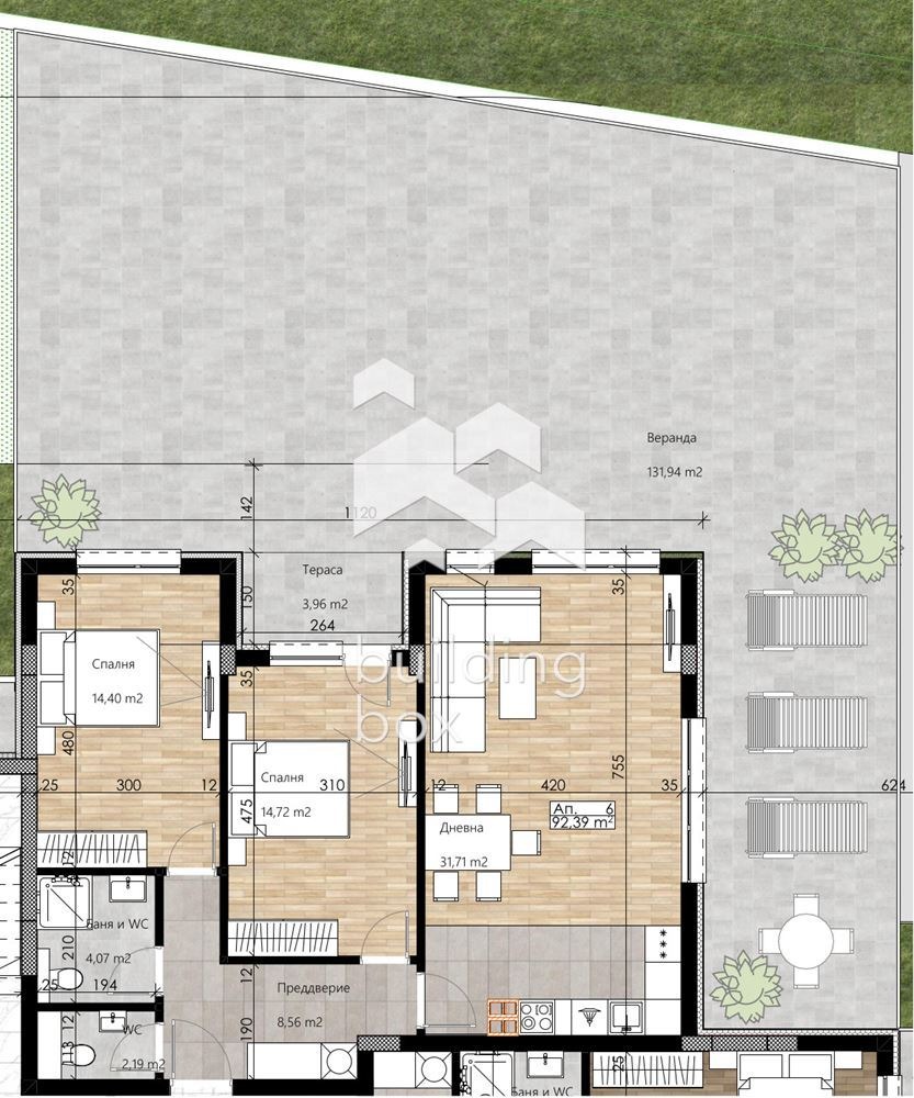 Продава 3-СТАЕН, гр. Пловдив, Остромила, снимка 6 - Апартаменти - 55707168