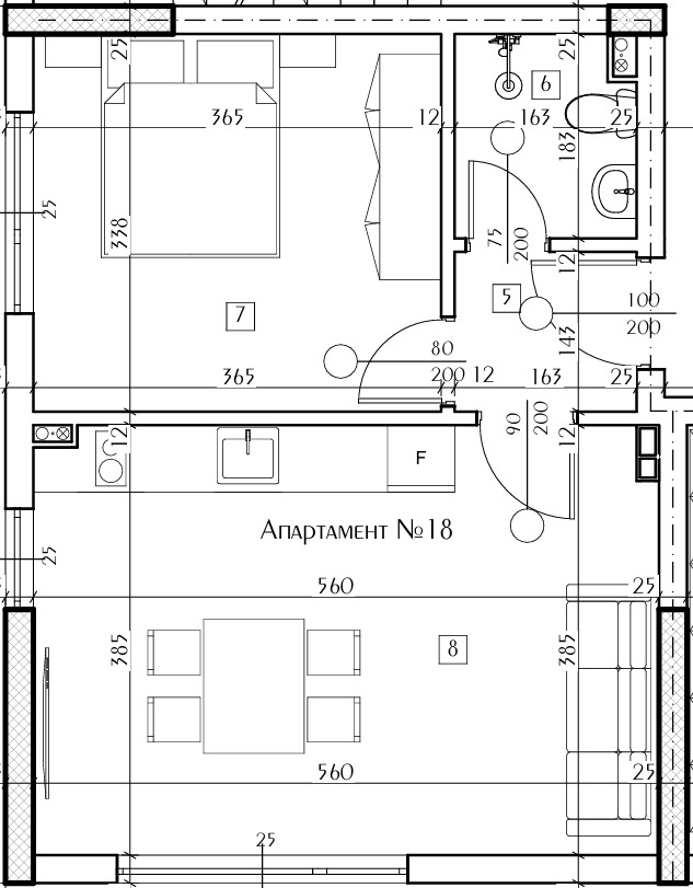 Продава 2-СТАЕН, гр. Благоевград, Освобождение, снимка 5 - Aпартаменти - 49187326