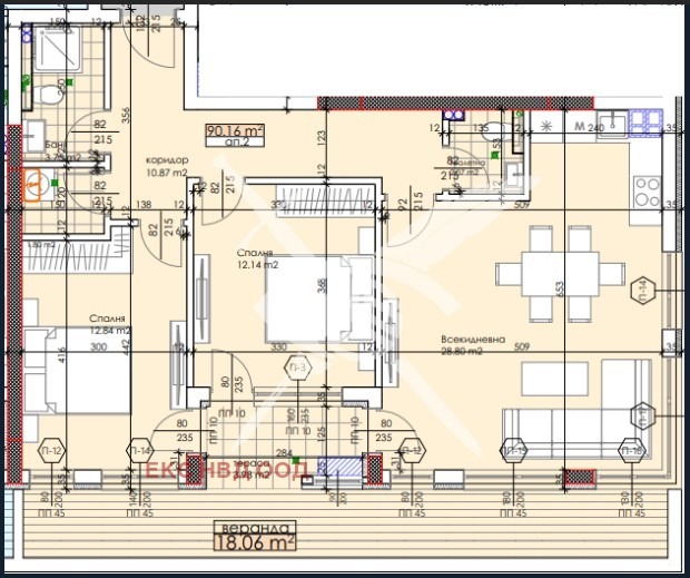 Продава  3-стаен град Пловдив , Тракия , 107 кв.м | 13128679