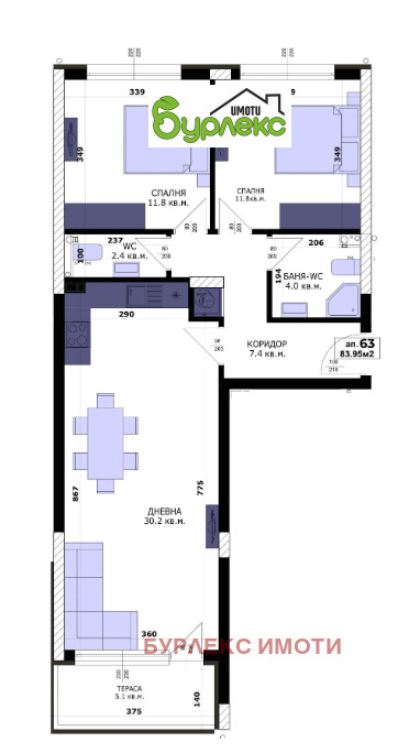 Продава 3-СТАЕН, гр. Варна, Кайсиева градина, снимка 11 - Aпартаменти - 49262083