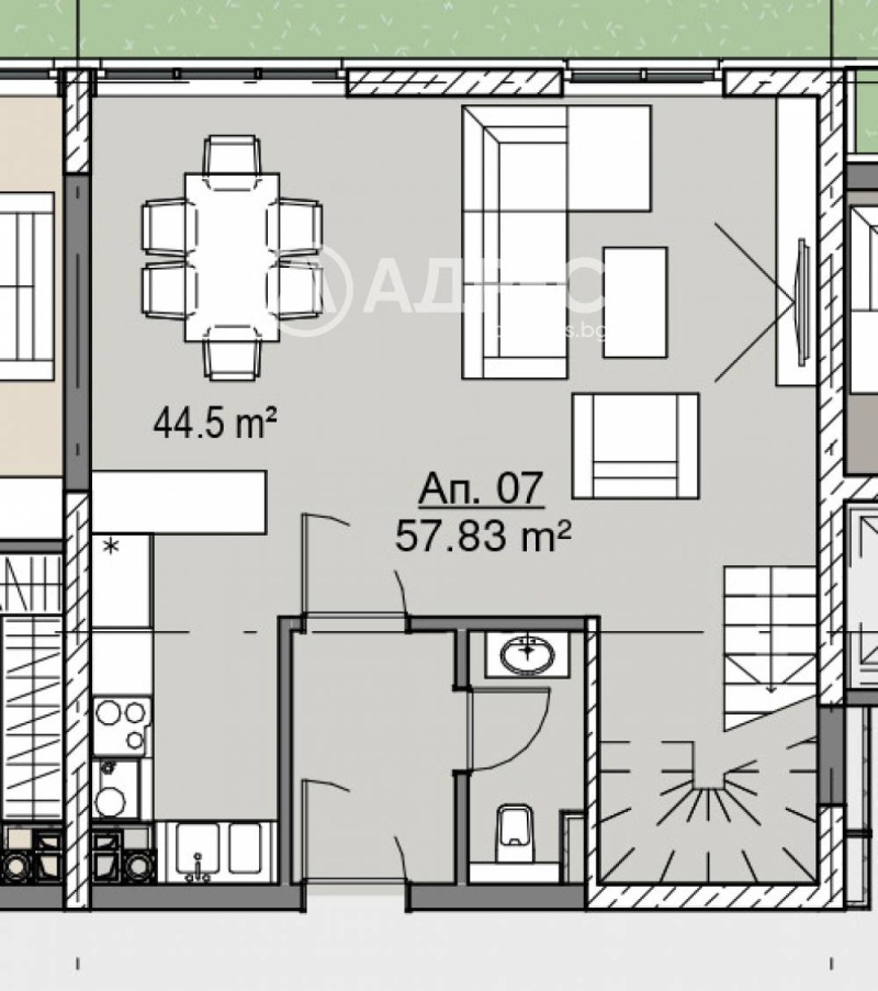 Eladó  2 hálószobás Sofia , Krastova vada , 146 négyzetméter | 45718298 - kép [2]