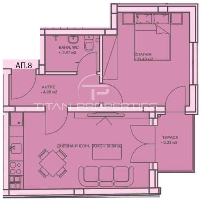 Продава 2-СТАЕН, гр. Пловдив, Център, снимка 1 - Aпартаменти - 48152568