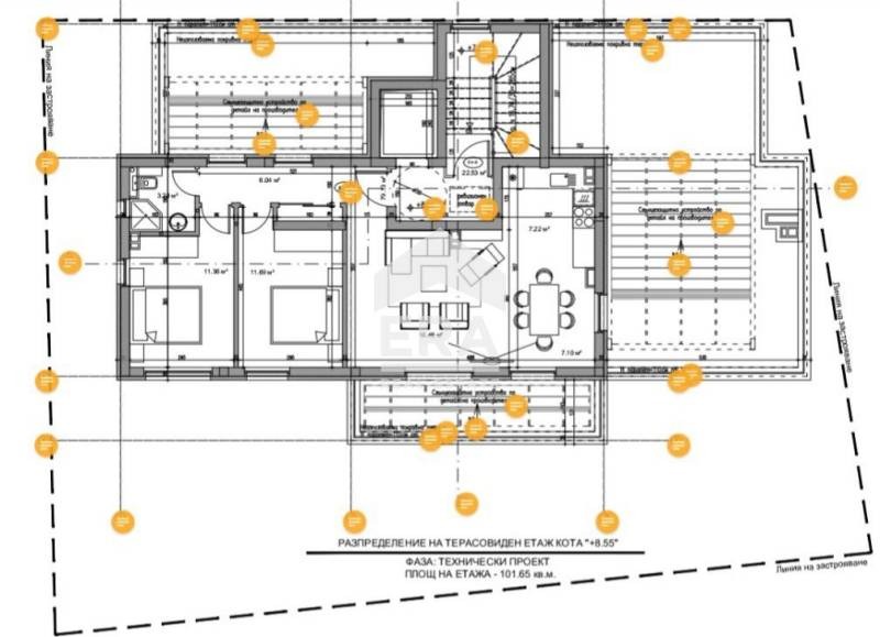 Продаја  2 спаваће собе Варна , Бриз , 186 м2 | 72166497 - слика [13]