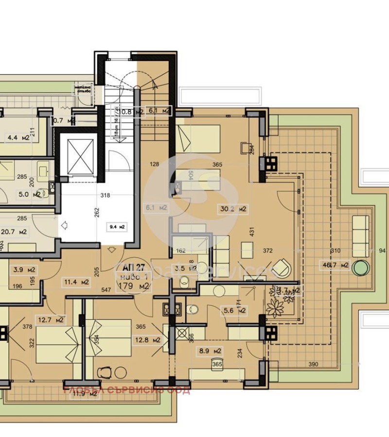 Zu verkaufen  3+ Schlafzimmer Sofia , Gorna banja , 504 qm | 23183100 - Bild [3]