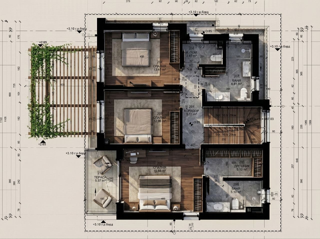 Продава КЪЩА, с. Боснек, област Перник, снимка 3 - Къщи - 55528307