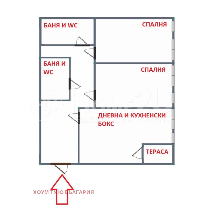 Продава 3-СТАЕН, гр. София, Банишора, снимка 5 - Aпартаменти - 47257003