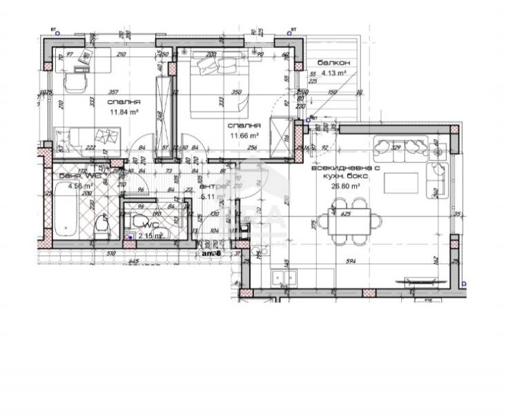 Продава 3-СТАЕН, гр. Варна, Виница, снимка 11 - Aпартаменти - 49467564