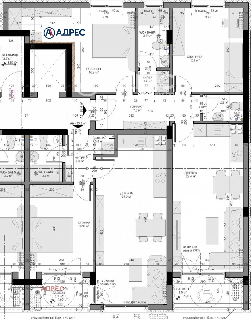 À venda  2 quartos Varna , Vladislav Varnentchik 1 , 102 m² | 41367531 - imagem [5]