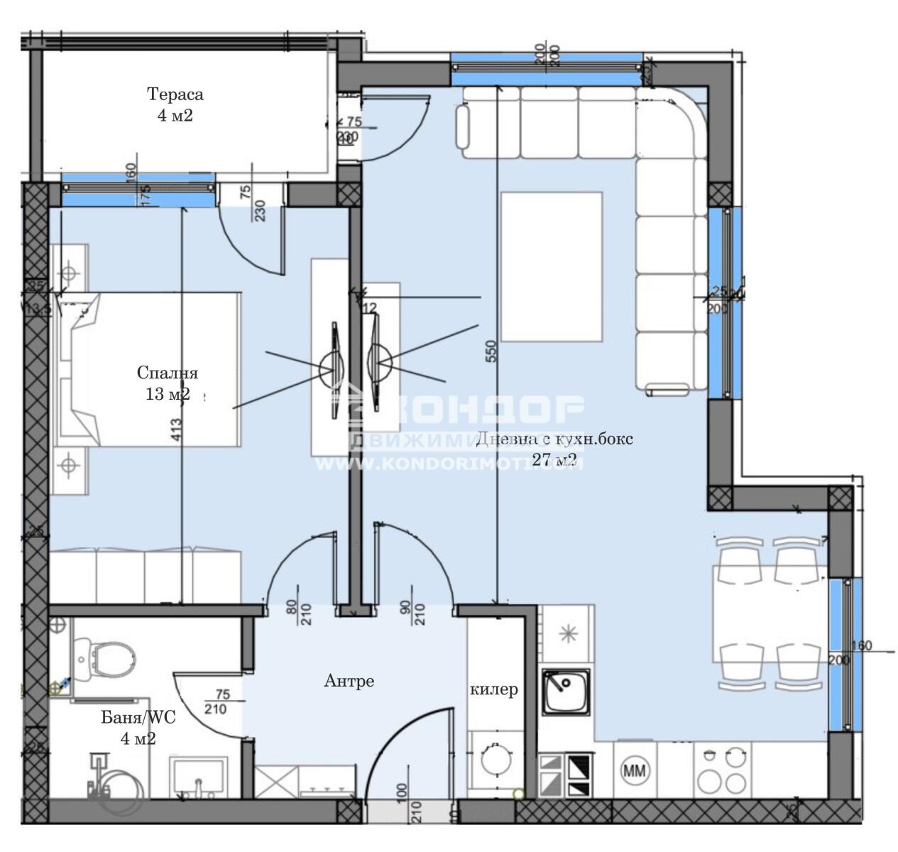 Продава 2-СТАЕН, гр. Пловдив, Кършияка, снимка 16 - Апартаменти - 53918377