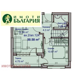 1 dormitorio Mladost 1, Varna 1