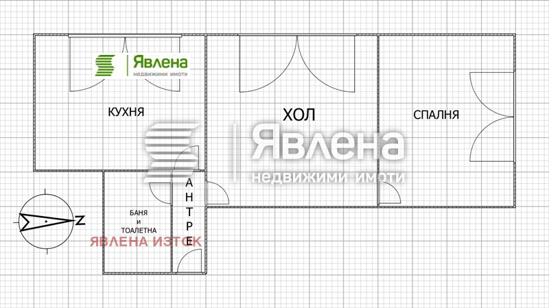 Till salu  1 sovrum Sofia , Lozenec , 57 kvm | 18623371 - bild [8]