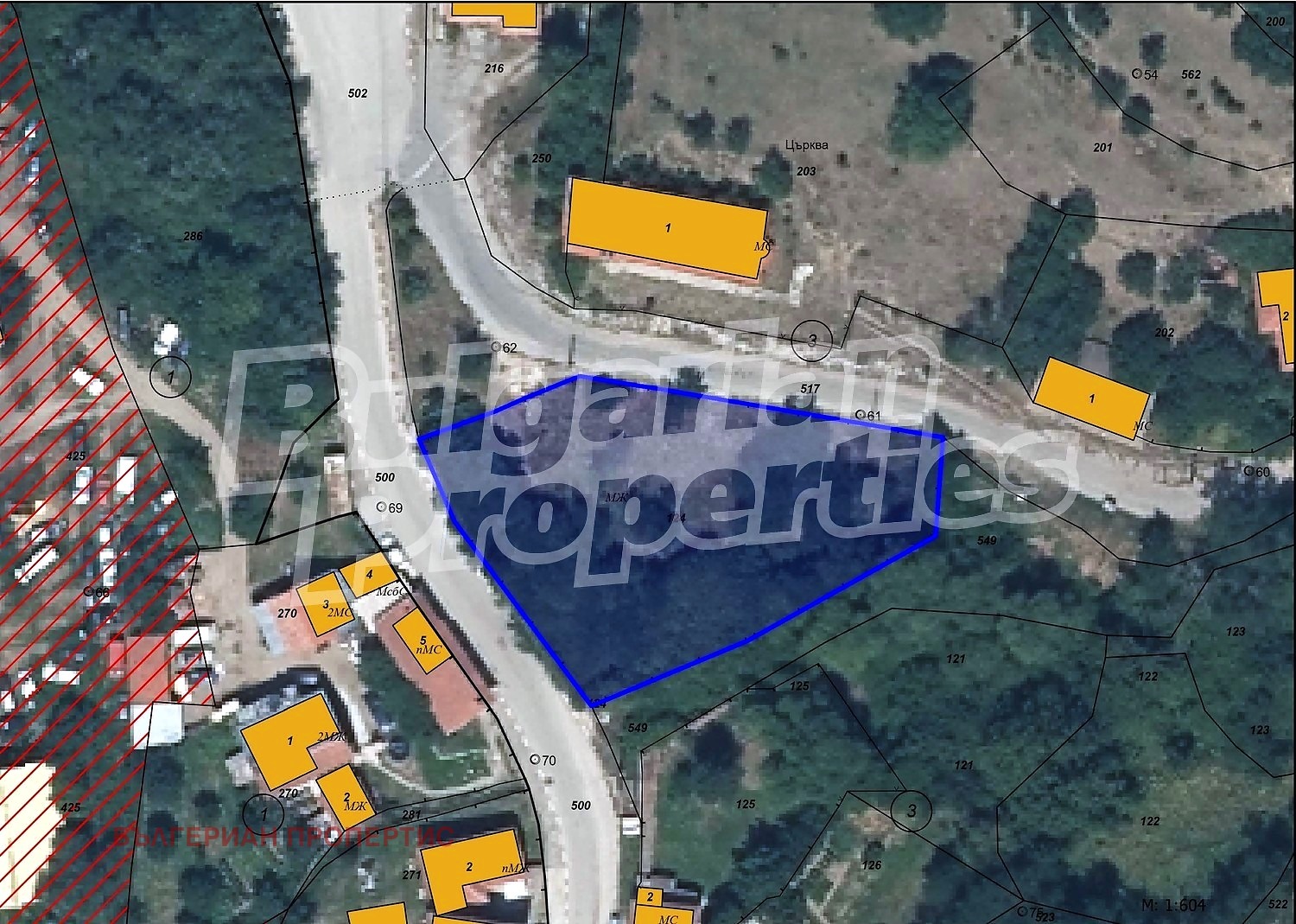 Продава ПАРЦЕЛ, с. Злокучене, област София област, снимка 4 - Парцели - 54739685