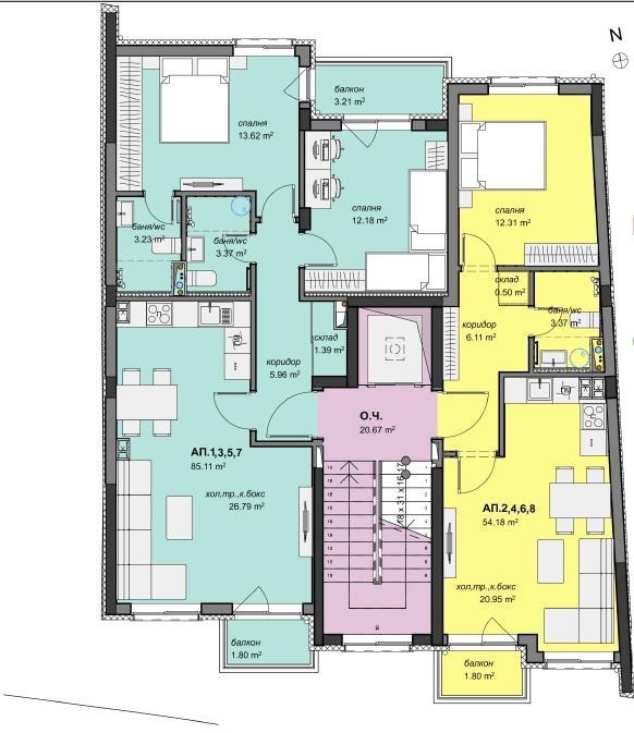 Продава  2-стаен град София , Банишора , 70 кв.м | 95334483 - изображение [4]