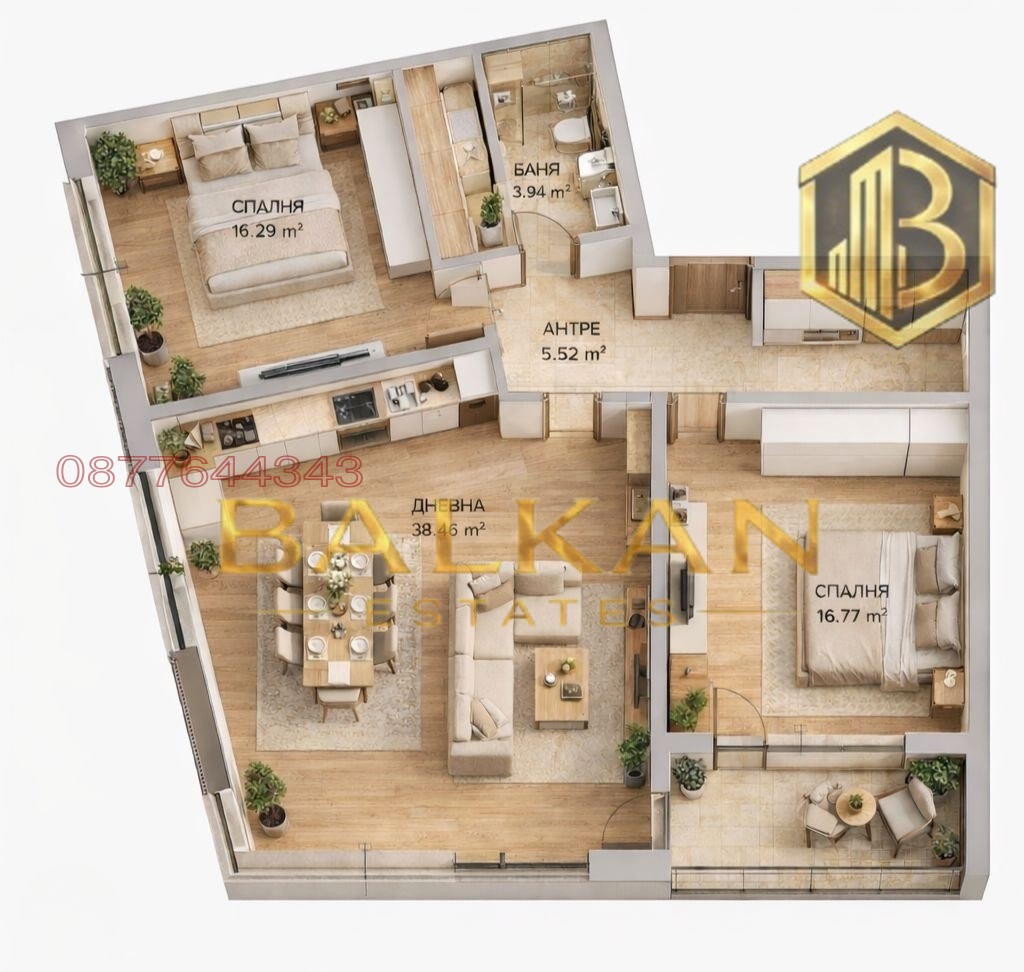 Продава 3-СТАЕН, гр. Варна, Възраждане 1, снимка 6 - Апартаменти - 55933131