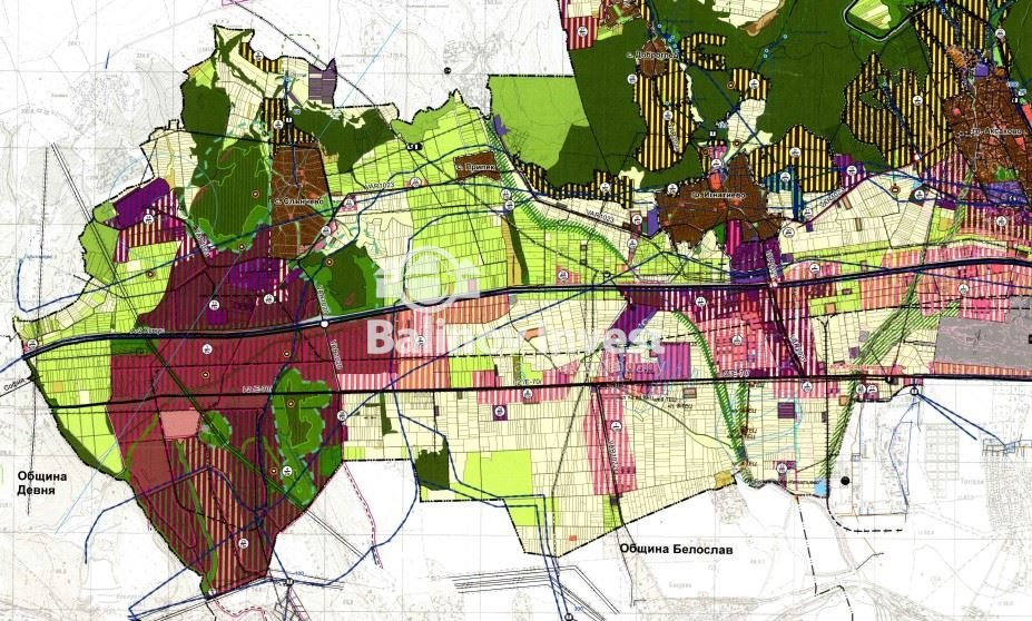Продава ПАРЦЕЛ, с. Езерово, област Варна, снимка 2 - Парцели - 53784611