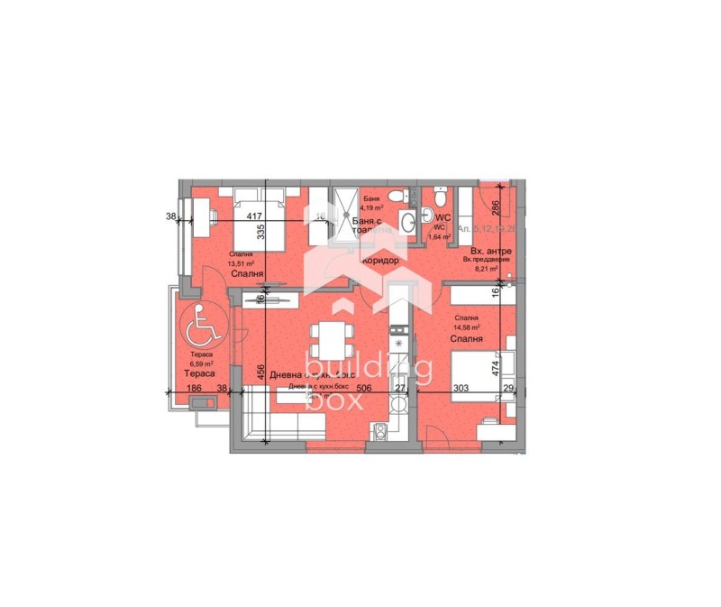 Zu verkaufen  2 Schlafzimmer Plowdiw , Ostromila , 94 qm | 51665437 - Bild [2]