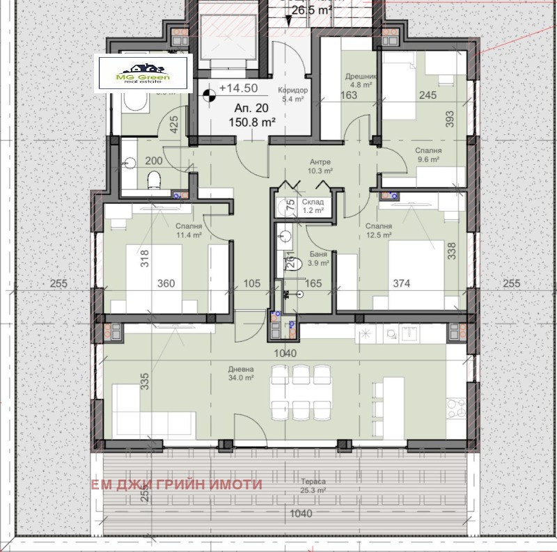 Продава 4-СТАЕН, гр. София, област София-град, снимка 2 - Aпартаменти - 47119023