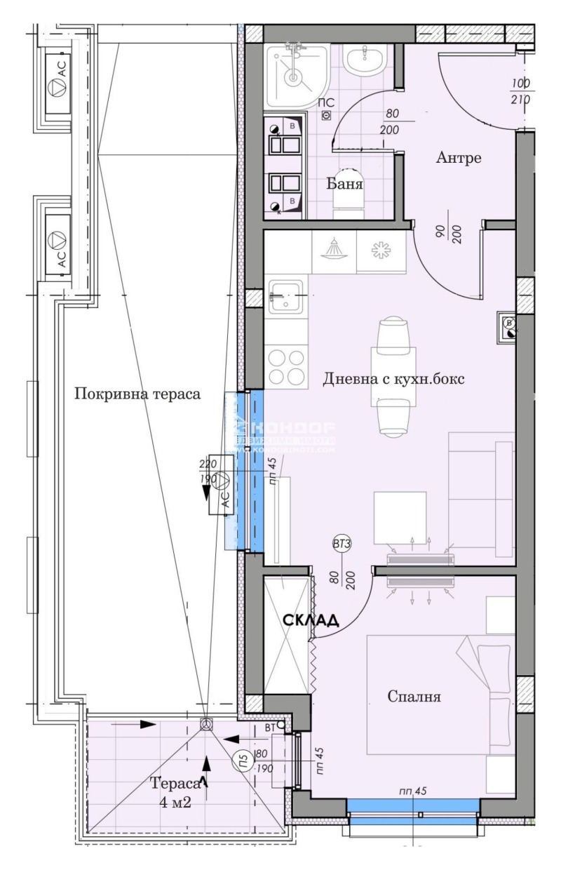 Продава 2-СТАЕН, гр. Пловдив, Остромила, снимка 2 - Апартаменти - 52410167