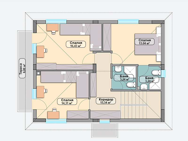 À venda  Casa região Varna , Priselci , 169 m² | 35602538 - imagem [2]