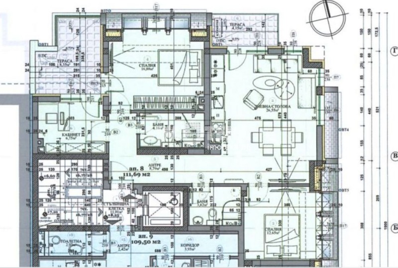 Продава МНОГОСТАЕН, гр. София, Хаджи Димитър, снимка 2 - Aпартаменти - 47495027